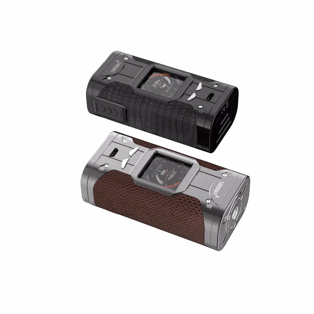 Оригинальный smoant Cylon 218 W TC Box Mod питание от двойной батареи 18650 Без с экраном для