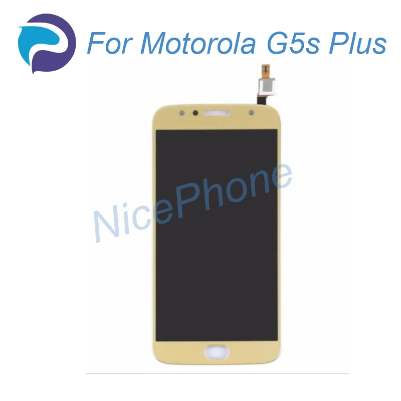 Для Motorola Moto G5s Plus ЖК-дисплей XT1802 XT1803 XT1805 XT1086 сенсорный экран дигитайзер сборка для