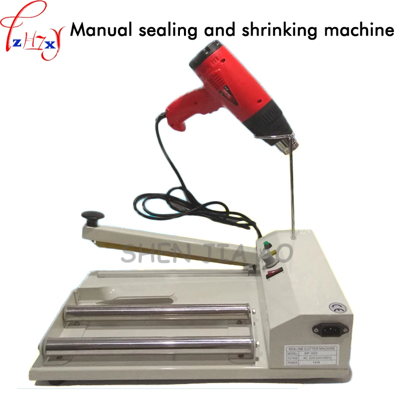 

Manually seal and shrink the machine SKA600 PVC color box coated and shrinkable seal packaging machinery 110/220V 450W