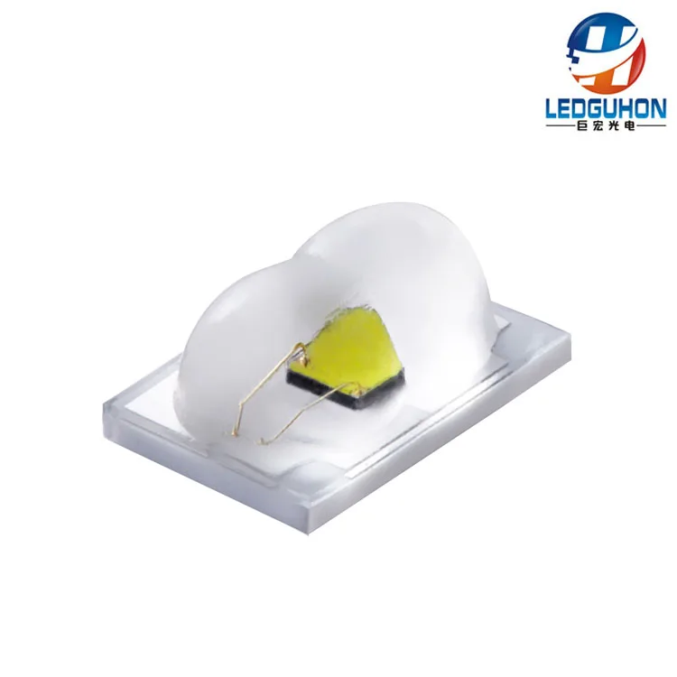 Новый дизайн 1 Вт 3 6000 8000 К белый цвет 3550 керамический арахис smd