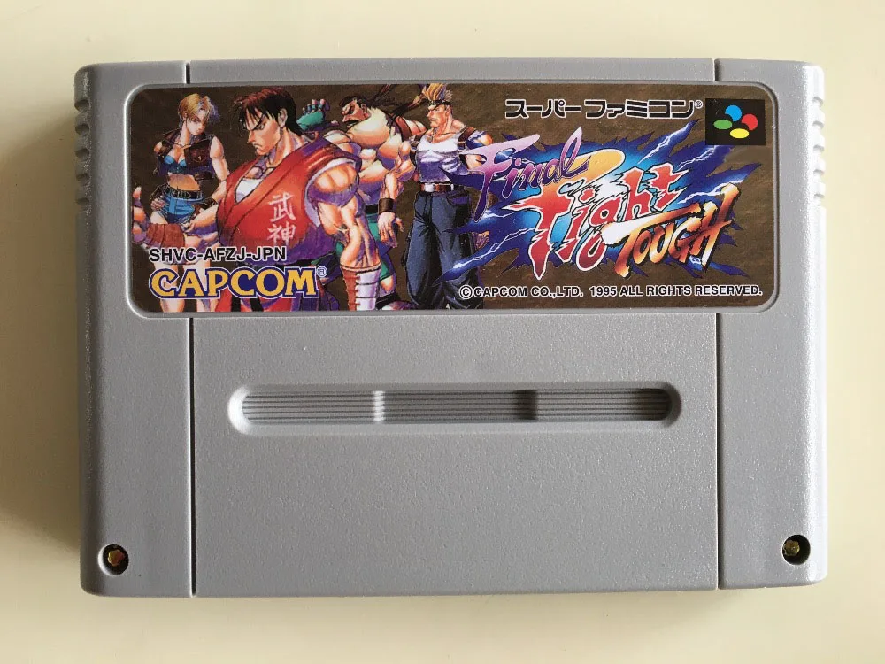 Игровые карты: Final Fight Tough(японская версия NTSC