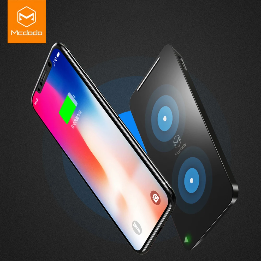 Mcdodo Qi Wireless Charger for iPhone X 10 8 plus Samsung s8 s7 edge Mobile Phone Chargers Holder Fast | Мобильные телефоны и