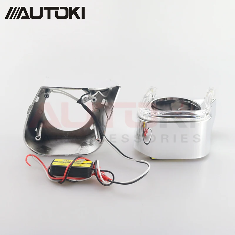 Бесплатная доставка Новый U-образный биксеноновый прожектор Autoki 2017 2 5 дюйма