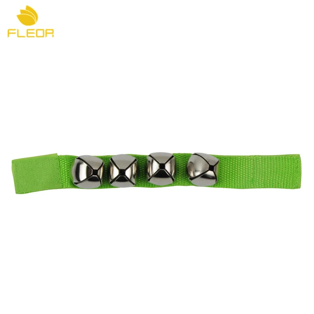 FLEOR 2 шт колокольчик на запястье Погремушки ритмический инструмент Ударная