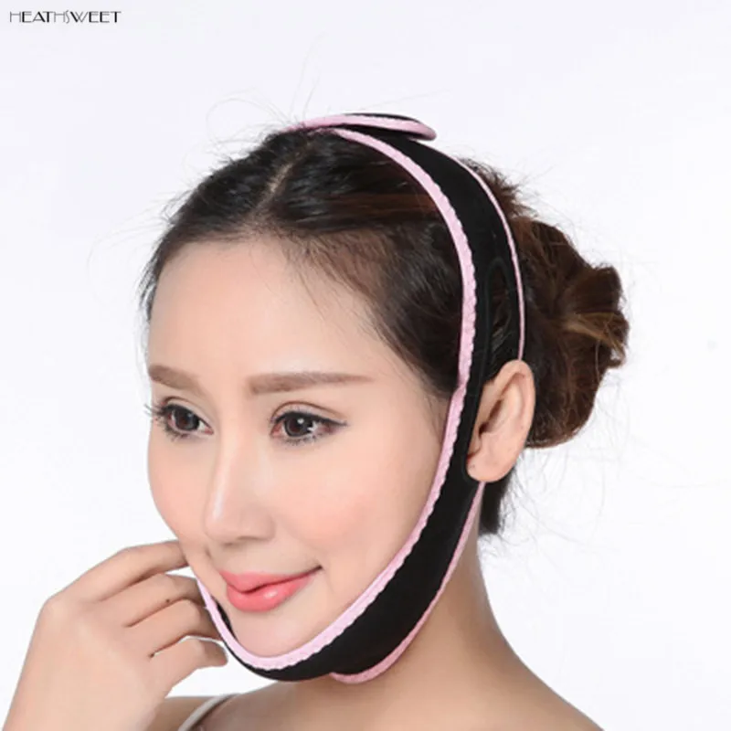 

Healthsweet 1Pcs High Quality Face-lift Massager Bandages Solve Skin Relaxation Problems V-Face Correction Sleeping Face Shaper