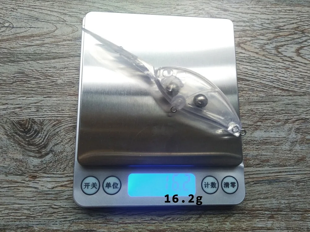 GYFISHING 15 шт. Неокрашенная Рыбалка глубокий дайвинг пустые приманки наживка жёсткая приманка