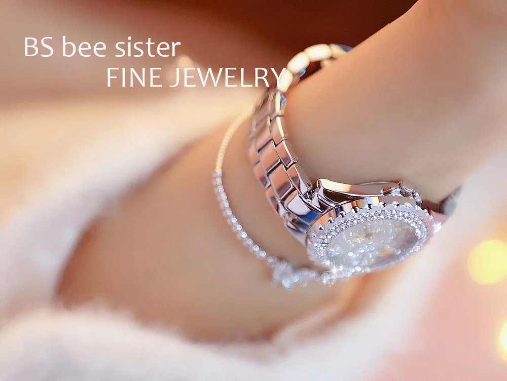 Роскошные женские часы с бриллиантовым циферблатом 32 мм элегантные нарядные