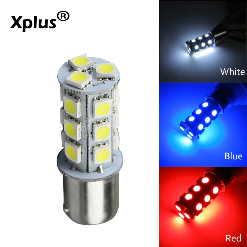 Xplus 2 шт. 1156 P21W 1157 BA15D P21/5 Вт 18SMD 5050 тормозной светильник Поворотная сигнальная лампа