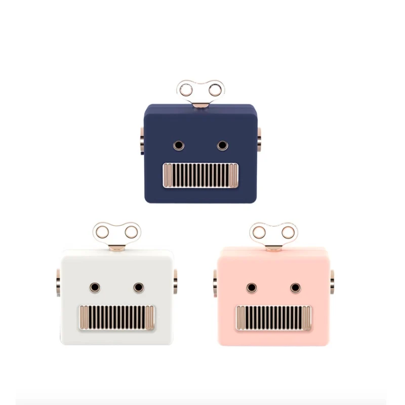 Портативная Bluetooth Колонка в стиле ретро форме робота милая беспроводная уличная