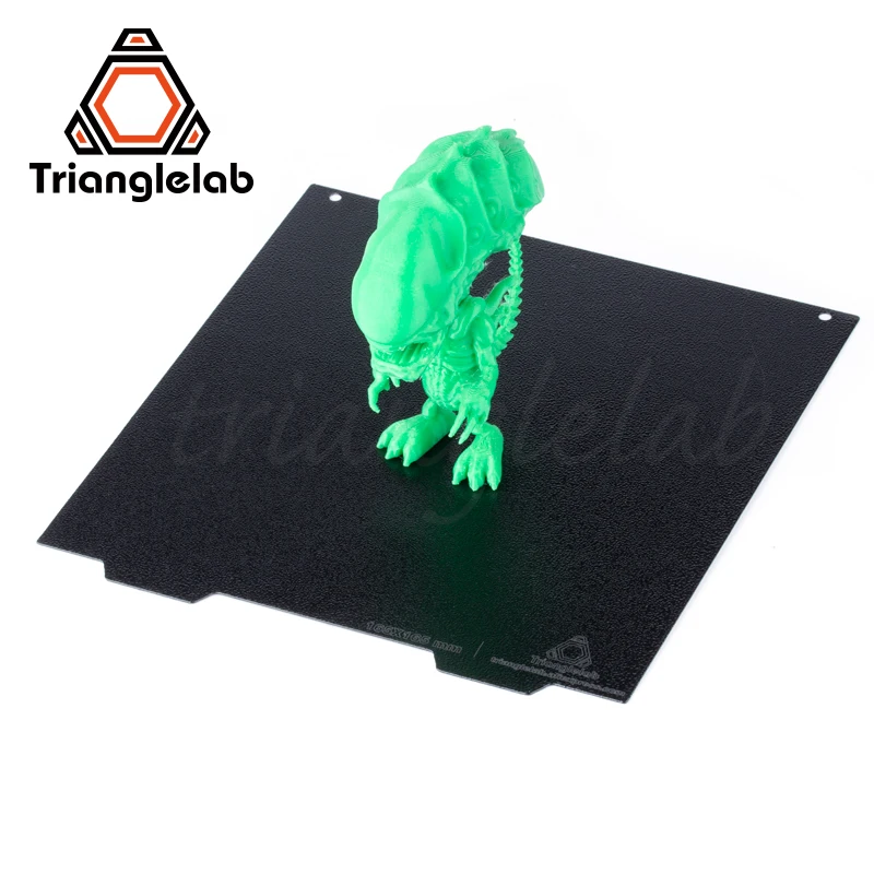 Trianglelab 165x165 двухсторонняя текстурированная PEI пружинная стальная пластина с