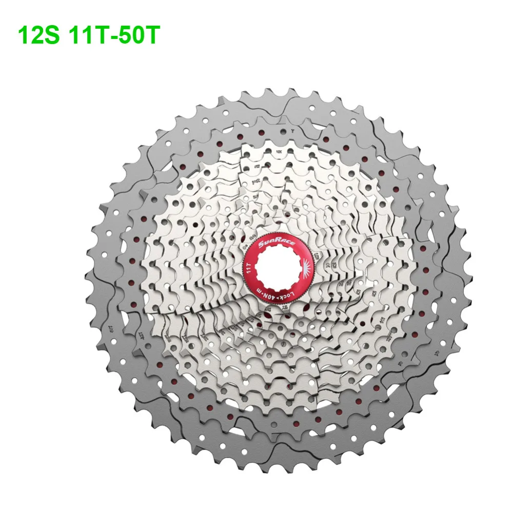 Sunracing 12 Скоростей 11 T 50 кассета MTB CSMZ90 WA5 широкое соотношение Звездочка плавный