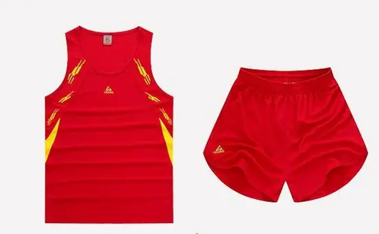 8307 red men Новые мужские и женские баскетбольные майки для бега, набор парных униформ, комплекты спортивной одежды, дышащие Джерси, спортивный костюм на заказ - Цвет: 8307 red men