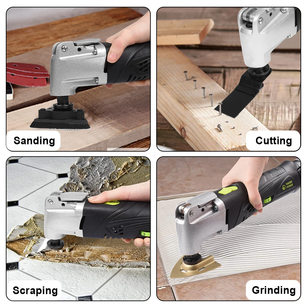 66 шт. Осциллирующие пильные диски для быстрого выпуска мульти инструмент резки