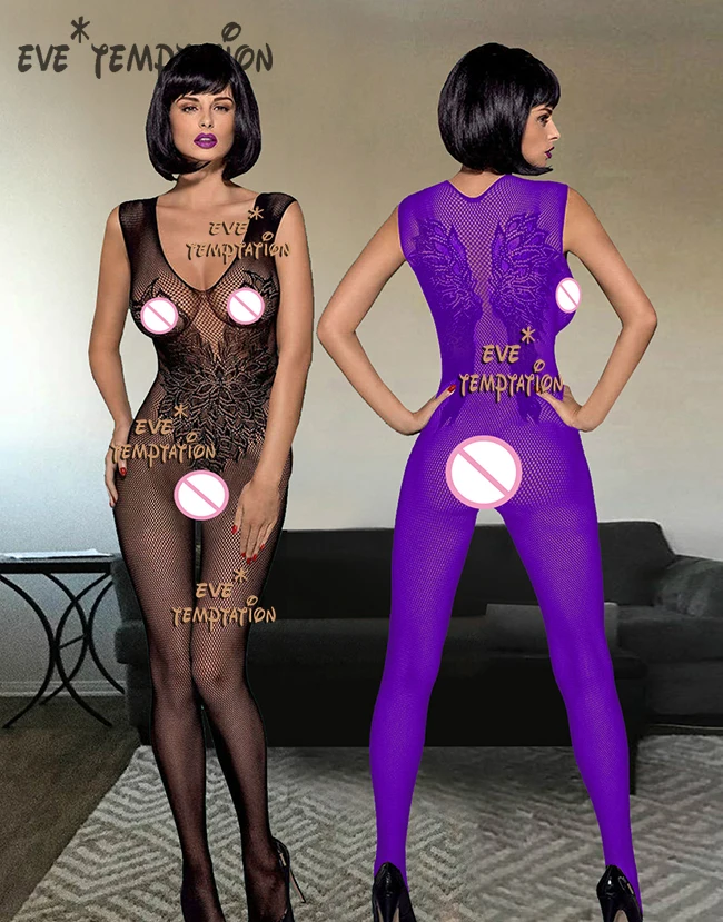 Сексуальная прозрачная одежда для сна женское нижнее белье комбидресс сетчатые