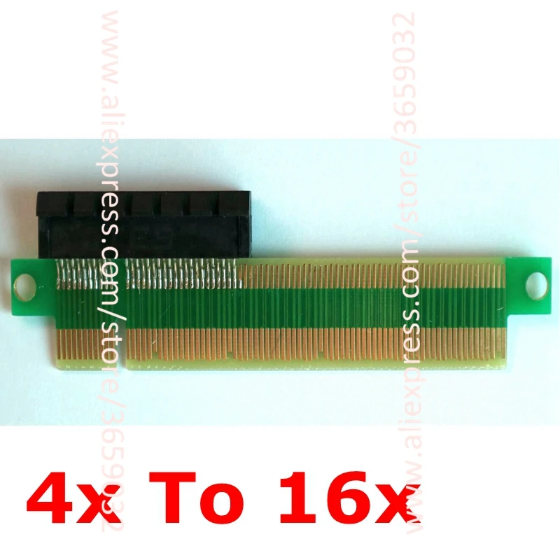 PCI E 1X 4X 8X 16X переходник с внутренней резьбой на внешней адаптер для преобразования