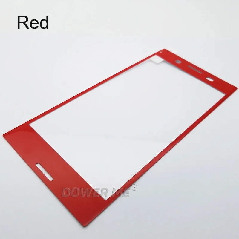 XZ Premium Red Dower Me 3D изогнутый мягкий край Полный клееный закаленное стеклянный дисплей Защитная пленка для sony Xperia XZ Премиум 5," G8142 - Цвет: XZ Premium Red