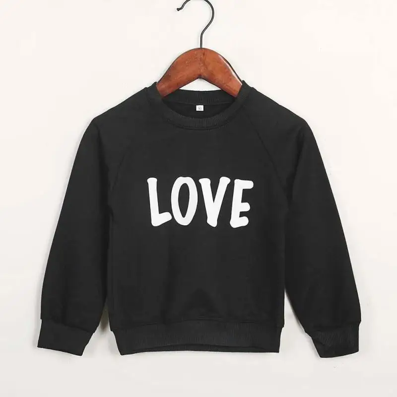 Семейные комплекты для мамы и дочки Толстовка Осень Зима Хлопок Мама сын дети