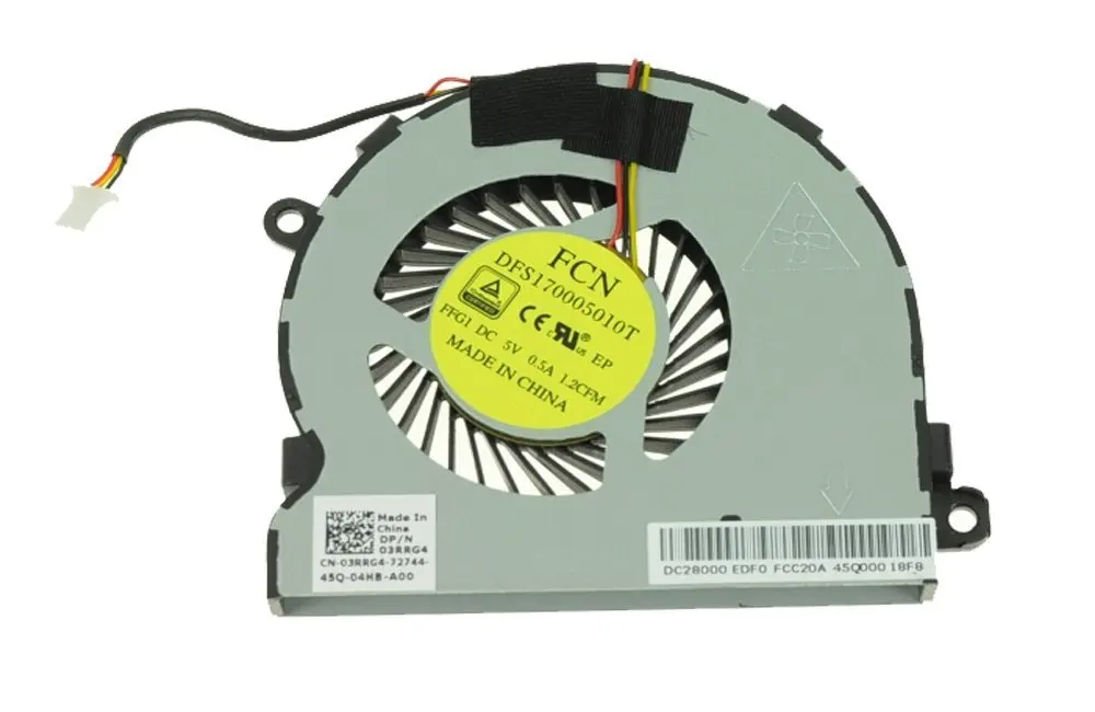 Новый вентилятор охлаждения процессора для Dell Inspiron 15R 15 5547 15mr-1528s 5000 14MD-1628S P/N 03RRG4