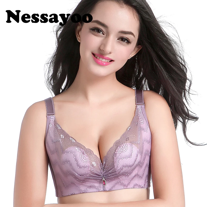 Женский кружевной бюстгальтер с чашками пуш ап размеры до 3/4|bra full|bras for womenbra |