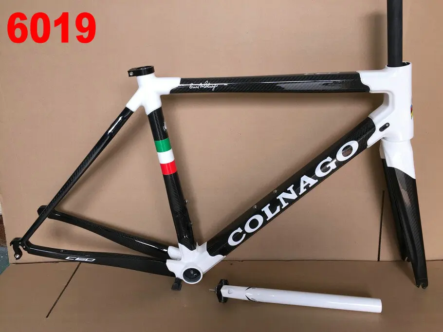 Ручек 28 цветов премиум класса Colnago C60 c64 рамка набор углеродных велосипедов дорожный велосипед рама глянцевая рамка Комплект