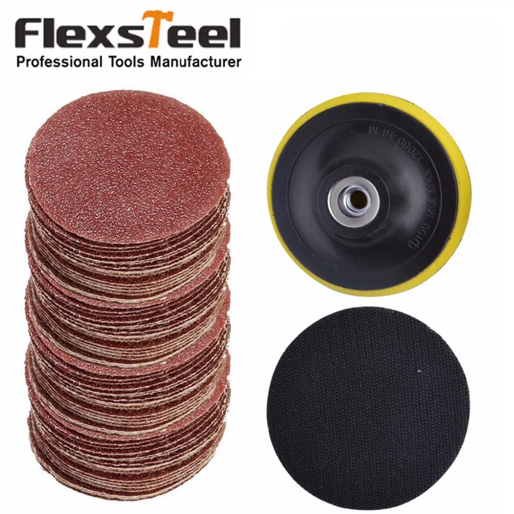 Flexsteel 2 шт 4 &quot100 мм полировальная Полировочная накладка на заднюю панель + 100 4&quot
