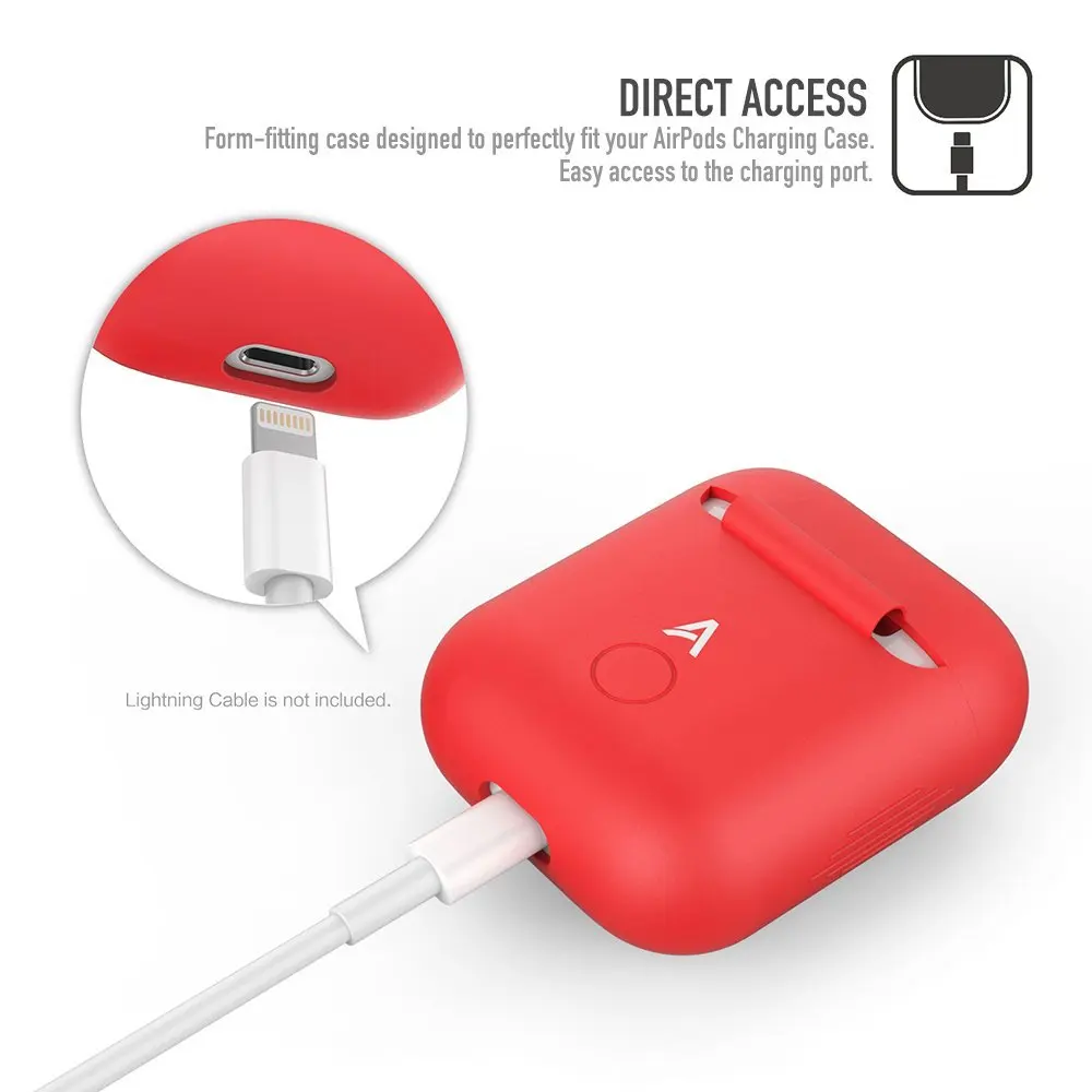 AHASTYLE UG2 защитный чехол для Аксессуары AirPods силиконовый Air Pods чехол|Аксессуары
