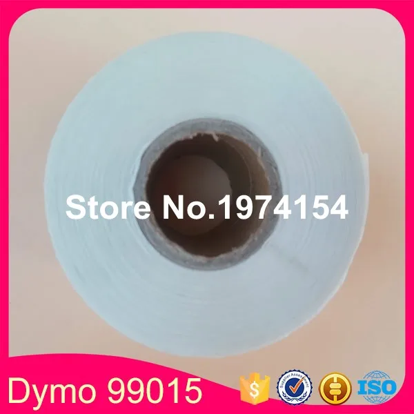 10 рулонов белых Этикеток Dymo 99015 совместимых с принтером LabelWriter 320 Turbo SLP 450 440 54 мм * 70