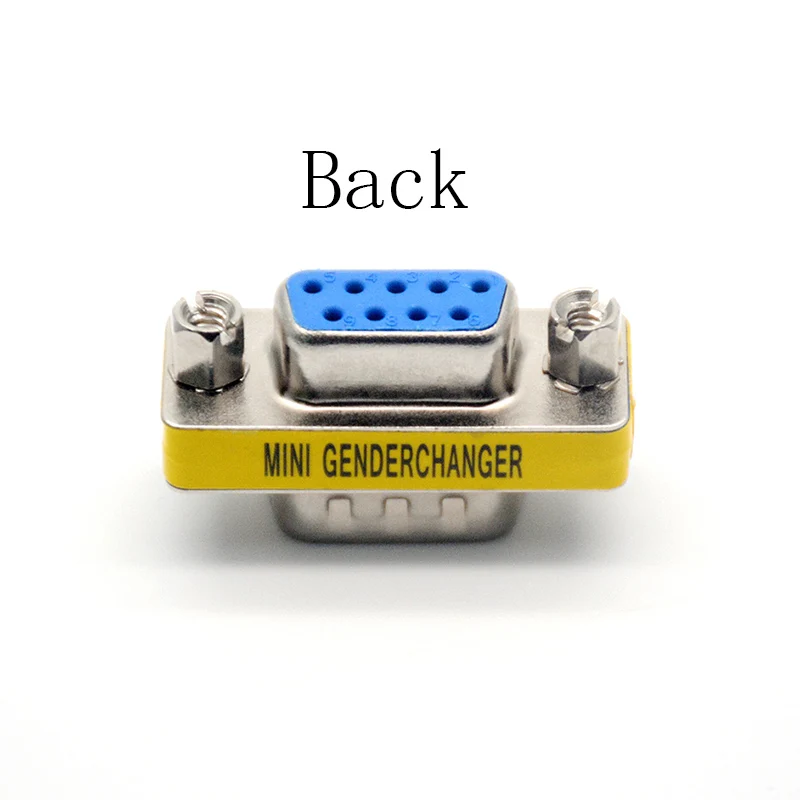 Высокое качество 9 Pin RS232 DB9 штекер к женскому последовательному адаптерному