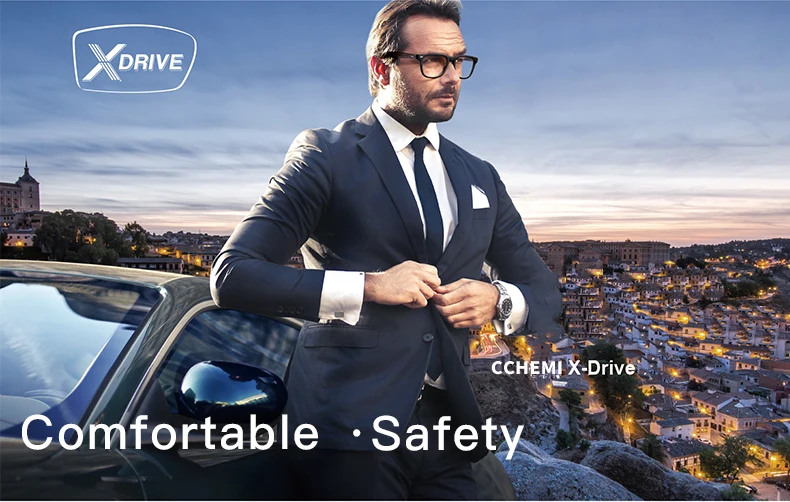 CHEMI Drive Safe Lenses for Night Driving Anti Glare Driving Glasses Transparent Day Night Driving Glasses
