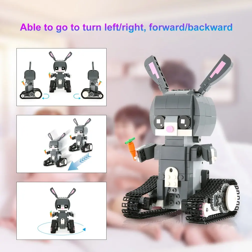 Legoing Creator Technic фильм кролик строительный блок игрушки с пультом дистанционного