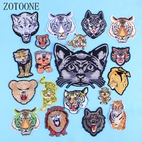 zotoone animal applique iron on transfer for clothing beaded applique embroidery applique embroidery cool patches stickers