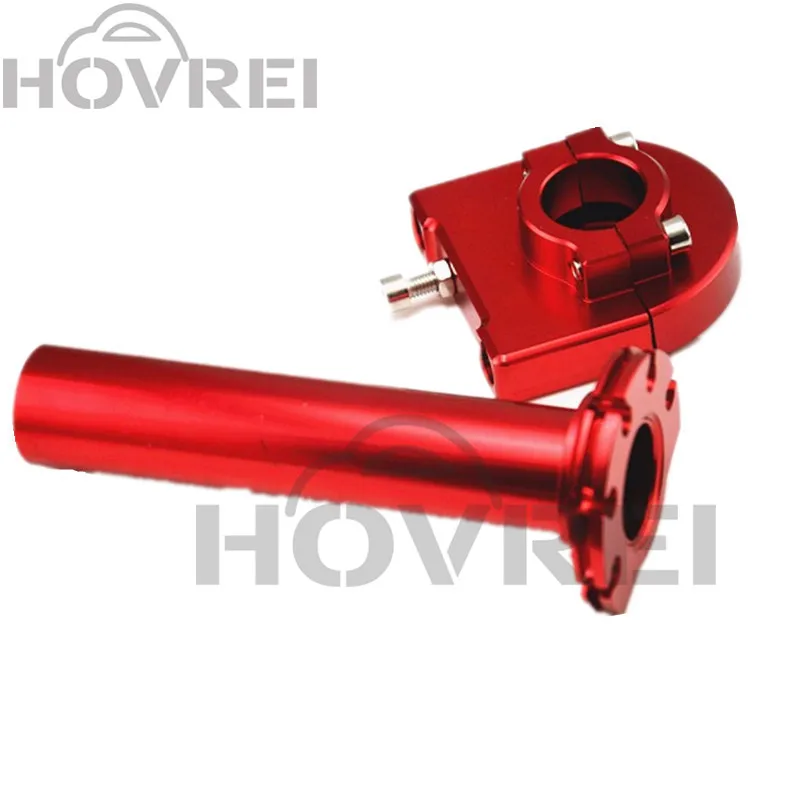 Универсальные алюминиевые ручки с ЧПУ для мотоцикла 22 мм 7/8 дюйма|throttle twist grip|cnc