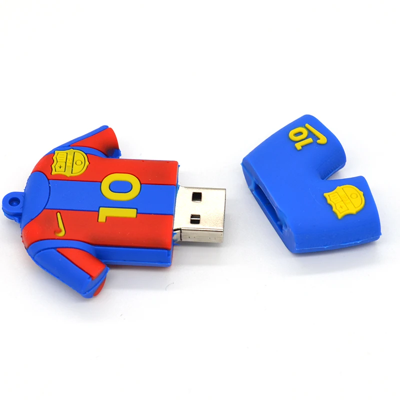 USB флеш накопитель в виде футбольной Джерси 4 ГБ 8 16 2 Гб 1 Гб|cool pendrive|pen diveflash card |