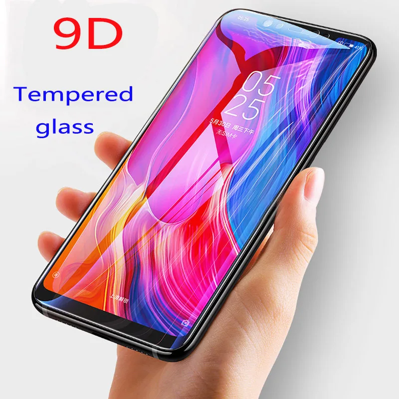 Полное покрытие из закаленного стекла для Xiaomi Redmi Note 7 защитная пленка экрана