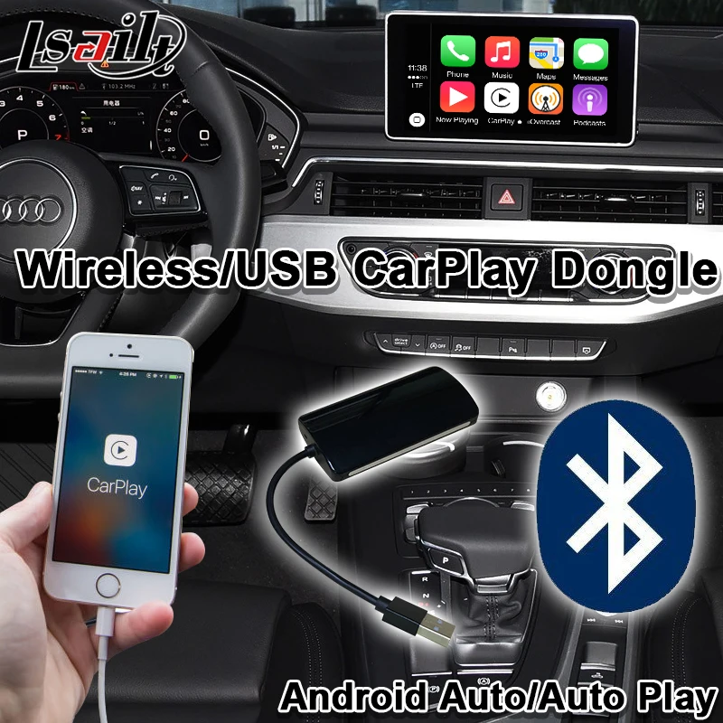 Беспроводной/USB ключ CarPlay для Lexus, Nissan, Pathfinder, Ford, Mazda, toyota и т. д. Поддержка Android auto, auto play по Lsai