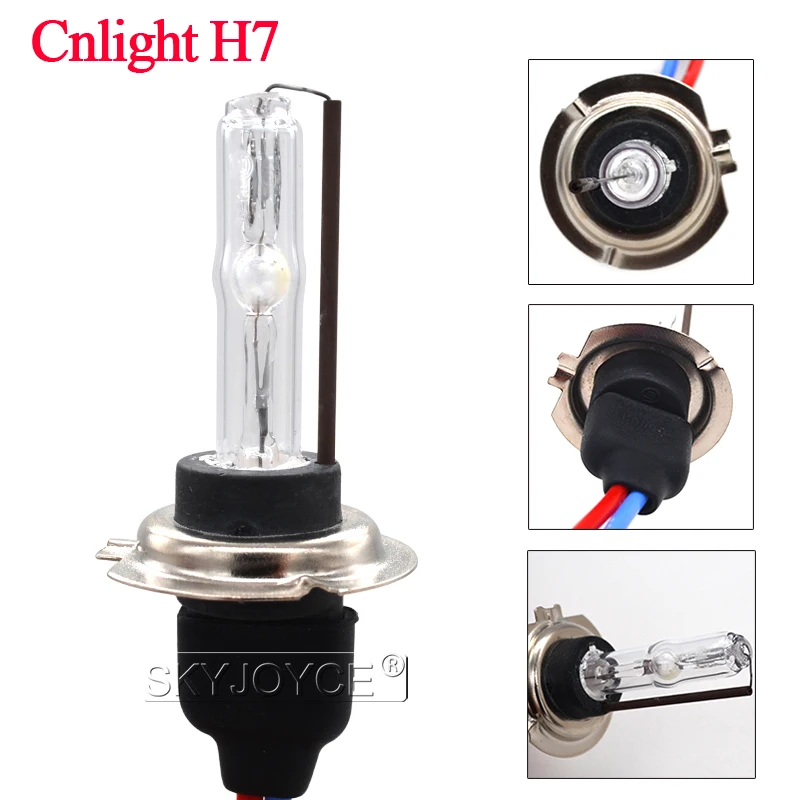 Высокое качество 45 Вт Cnlight H1 HID шариковая лампа для фар 4300K H7 6000K H11 HB3 9005 Xenon