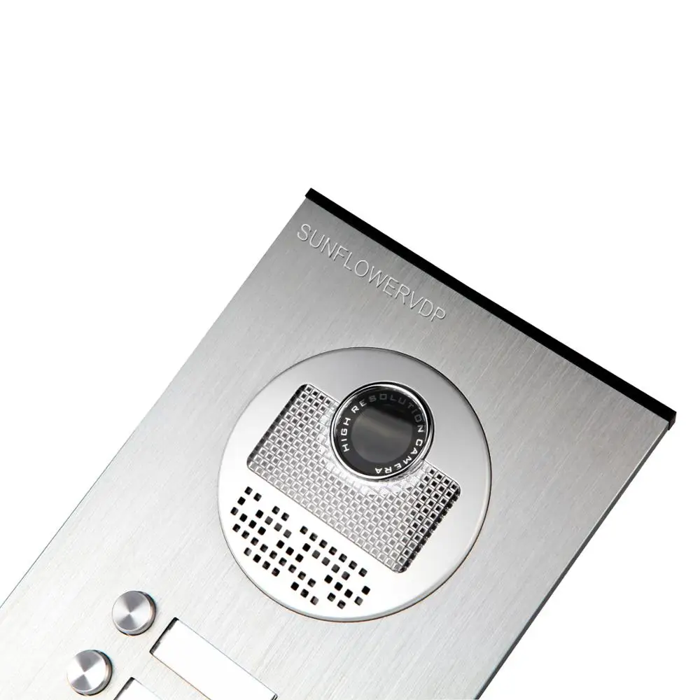 7inch Touch Buttons Video Intercom With Recording Intercom For a Private House+16GB TF Card Access Control Video Intercom System