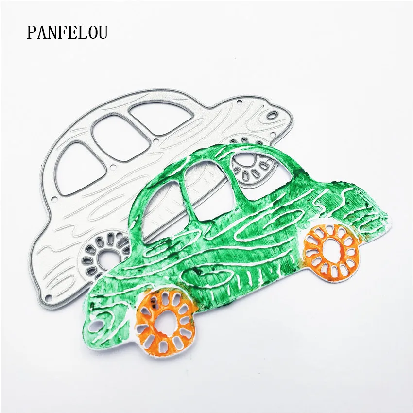PANFELOU игрушка мультфильм автомобиль металл ремесло бумаги высечки
