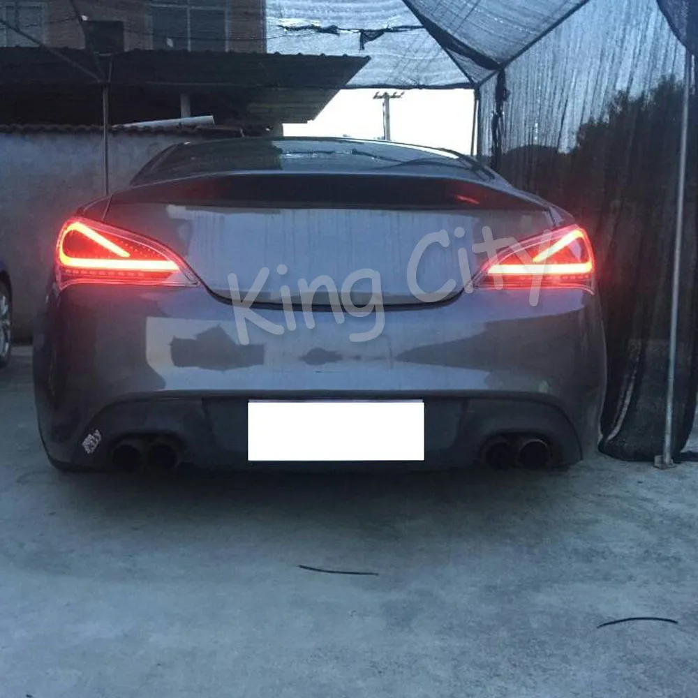 Capqx 2 шт./компл. для hyundai монеты 2009-2012 светодиодный задний блок освещения тормозной фонарь стоп парковочный сигнал заднего хода