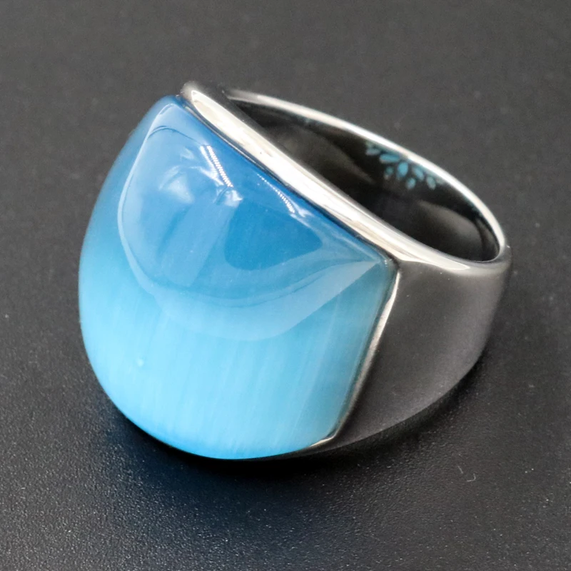 Новые модные обручальные кольца с большими камнями для мужчин и женщин ювелирные