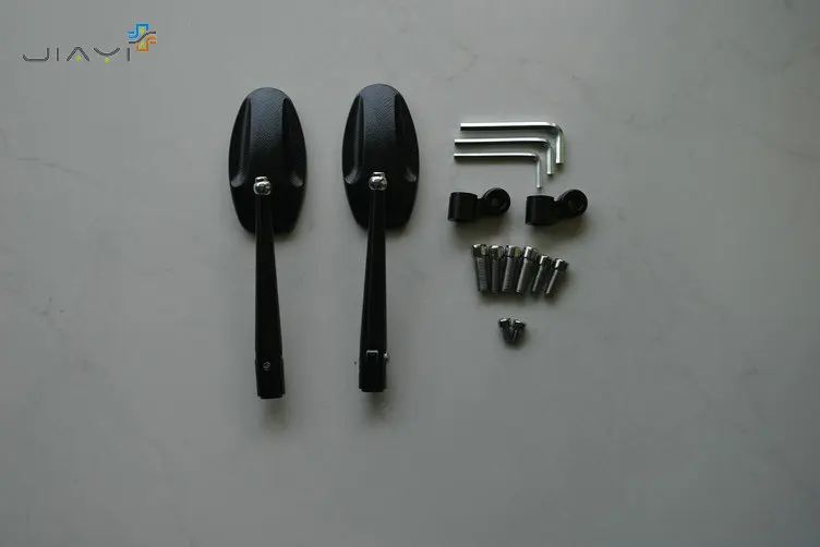 Боковые 3D зеркала заднего вида Tomok CNC 8 мм 10 для Yamaha XT660 WR250 WR125 XT125 YBR250 YBR125 скутер Majesty