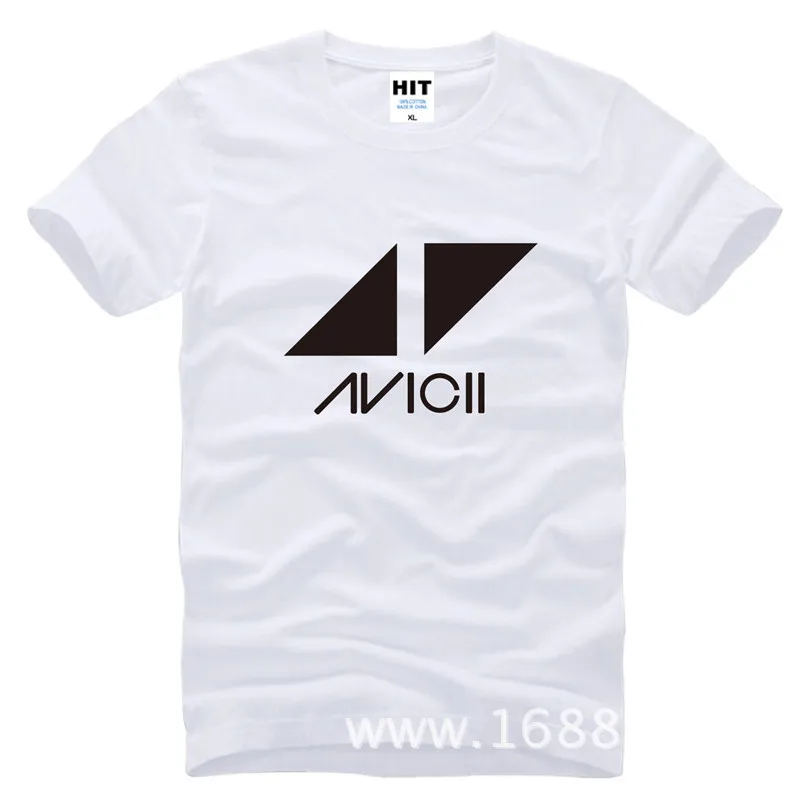 Рок группы Avicii Тим Bergling DJ свободная Мужская футболка мода 2015 новая хлопковая с