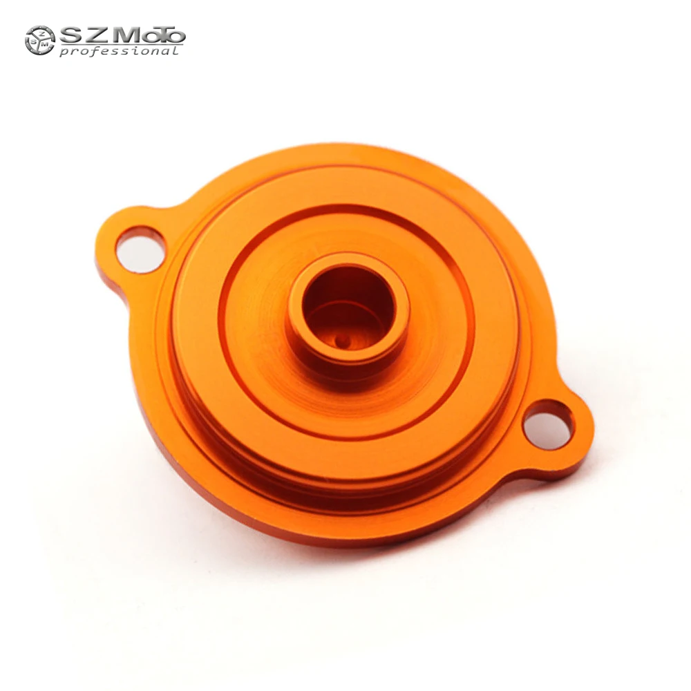 Engine Oil Filter Cover Cap For KTM RC 200 390 RC200 RC390 2014 2015 2016 2017 Motorcycle Accessories Orange | Автомобили и