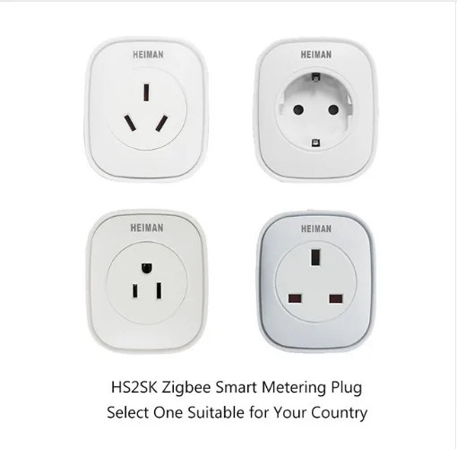 Индикатор мощности Heiman 16A US Zigbee переключатель включения и выключения питания
