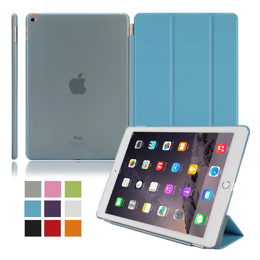 Чехол для Apple iPad Air 2 Smart Cover чехол a1567 оригинал имитация кожи передняя крышка