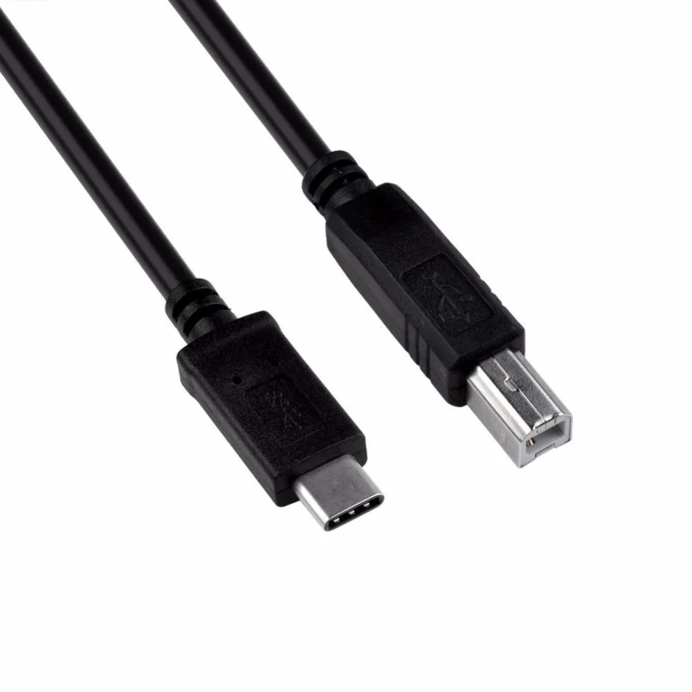 Кабель для принтера типа C USB 2 0 Type (USB C) к типу B B) шнур сканера|Кабели MP3/MP4-плееров| |