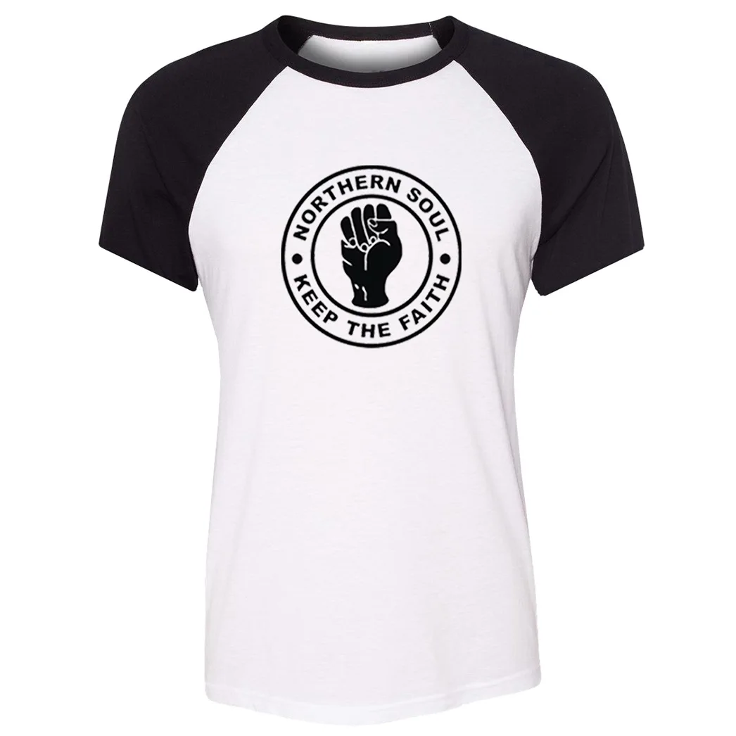 Женская Футболка реглан с надписью KEEP THE FAITH|tee top|t shirt womenshort t |