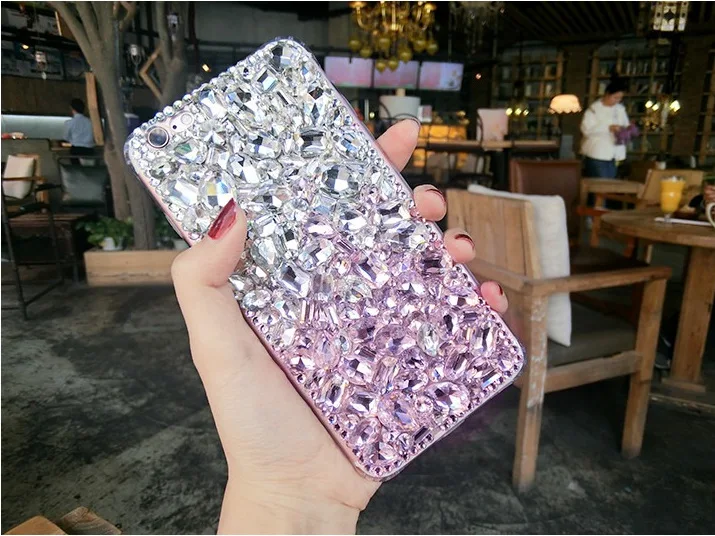 YESPURE необычный 3D ювелирное ТПУ Pc чехол для мобильного телефона Iphone 7 8 кристально