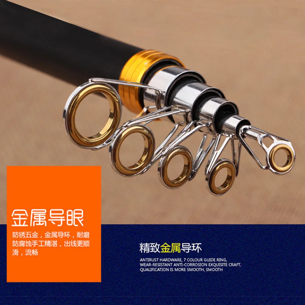 Бесплатная доставка Одежда высшего качества Удочки Углерода Телескопические