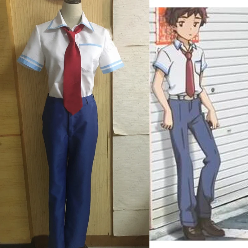 Костюм школьной формы для косплея аниме Sarazanmai Yasaka Kazuki| |